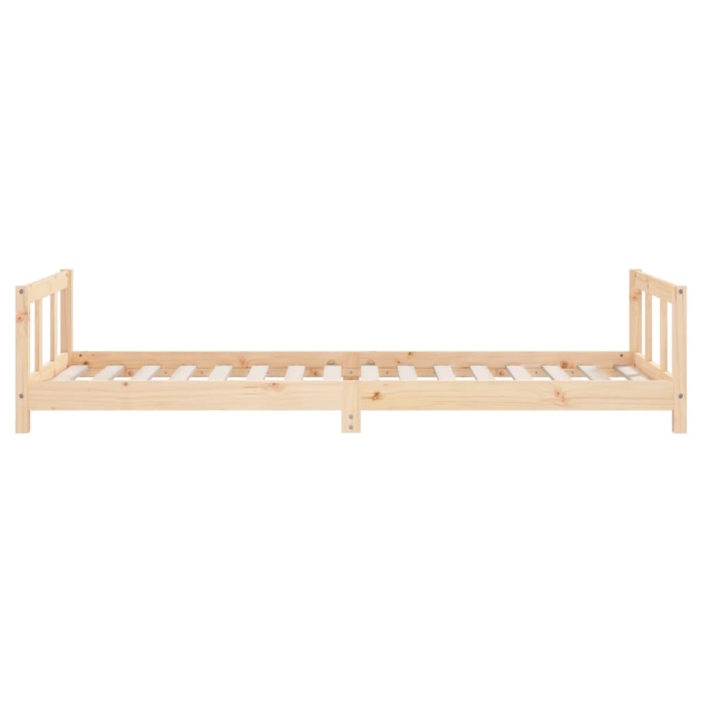 Cadre de lit pour enfants 90x200 cm bois de pin massif Lits bébés et enfants vidaXL   