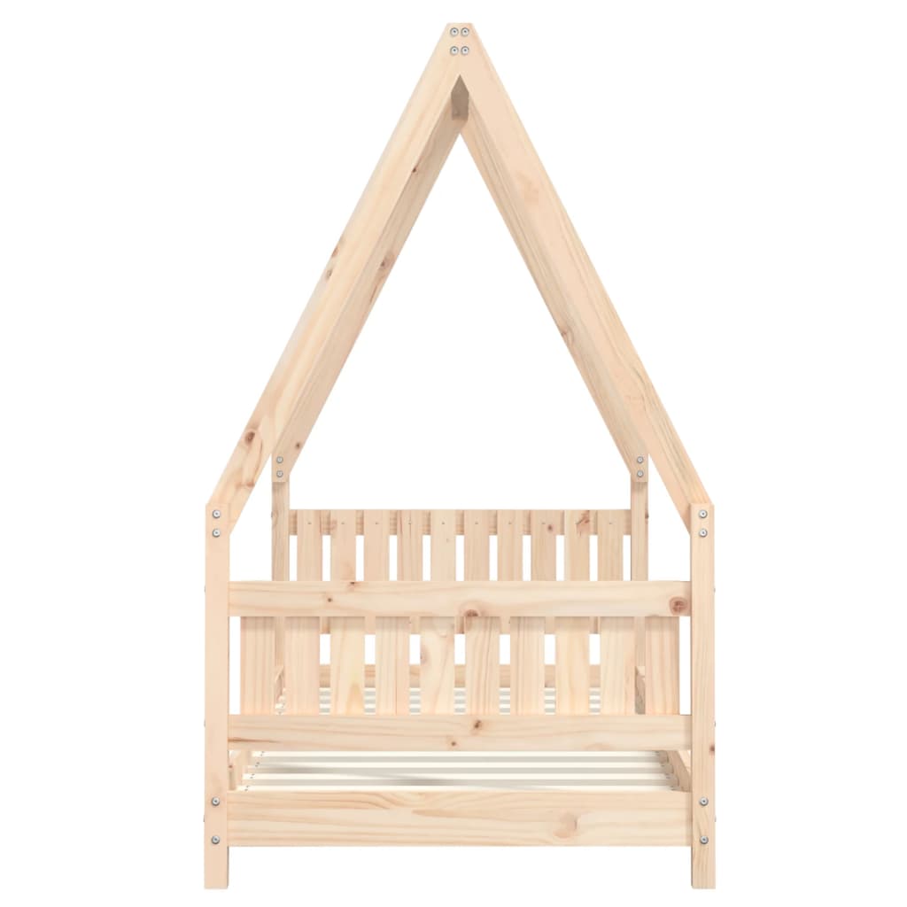 Cadre de lit pour enfant 80x160 cm bois de pin massif Lits bébés et enfants vidaXL   