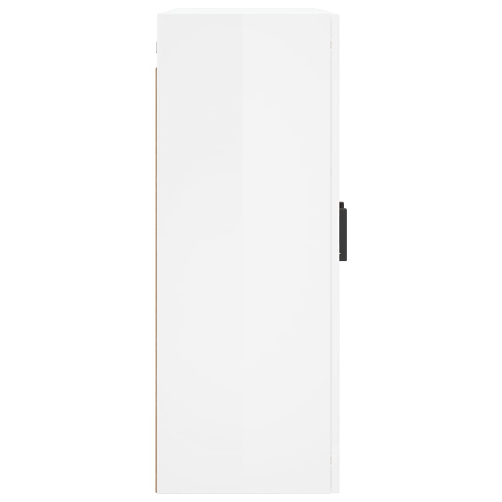 Image Armoires murales 2 pcs blanc brillant bois d'ingénierie | Xios Store SNC vidaXL Xios Store SNC