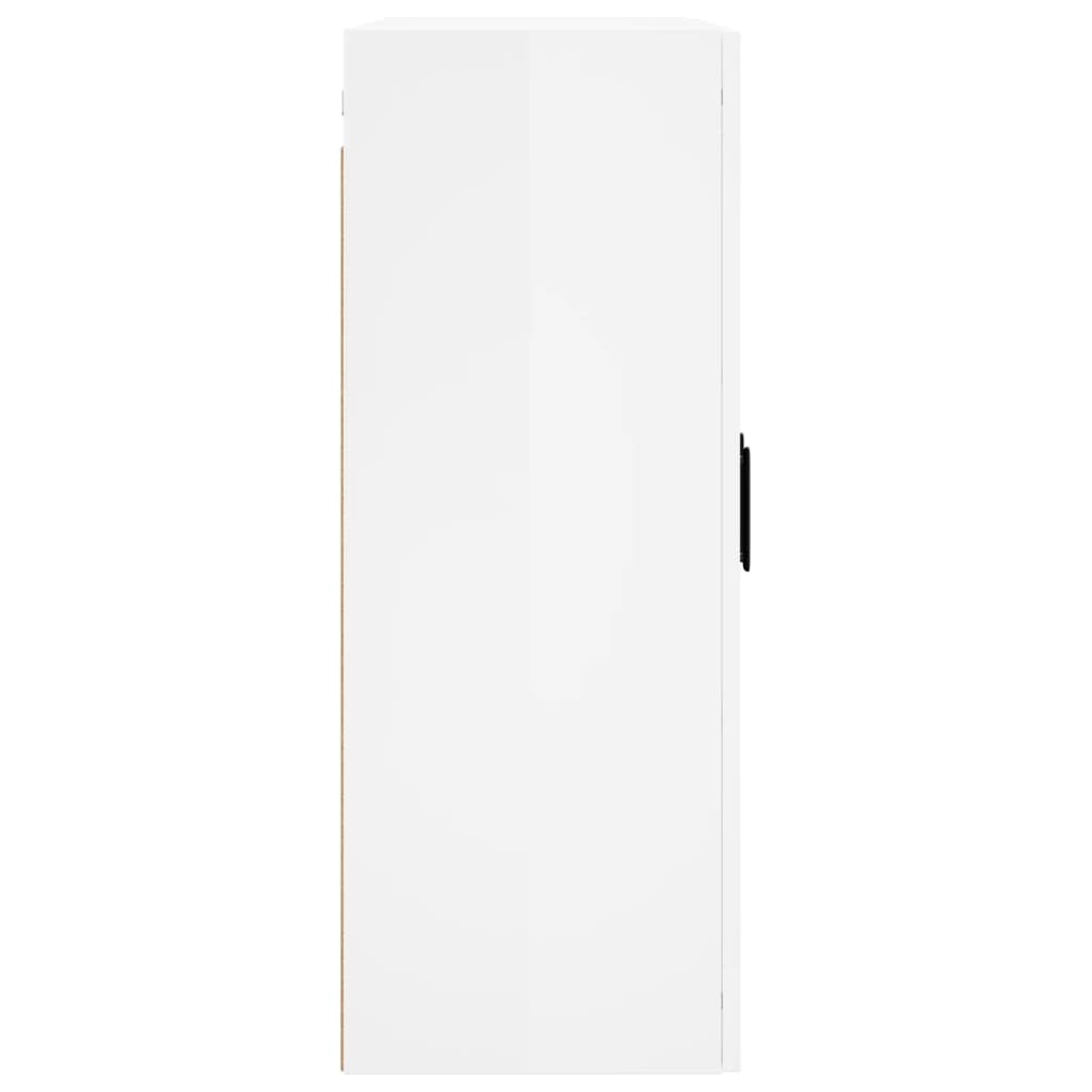 Image Armoires murales 2 pcs blanc brillant bois d'ingénierie | Xios Store SNC vidaXL Xios Store SNC