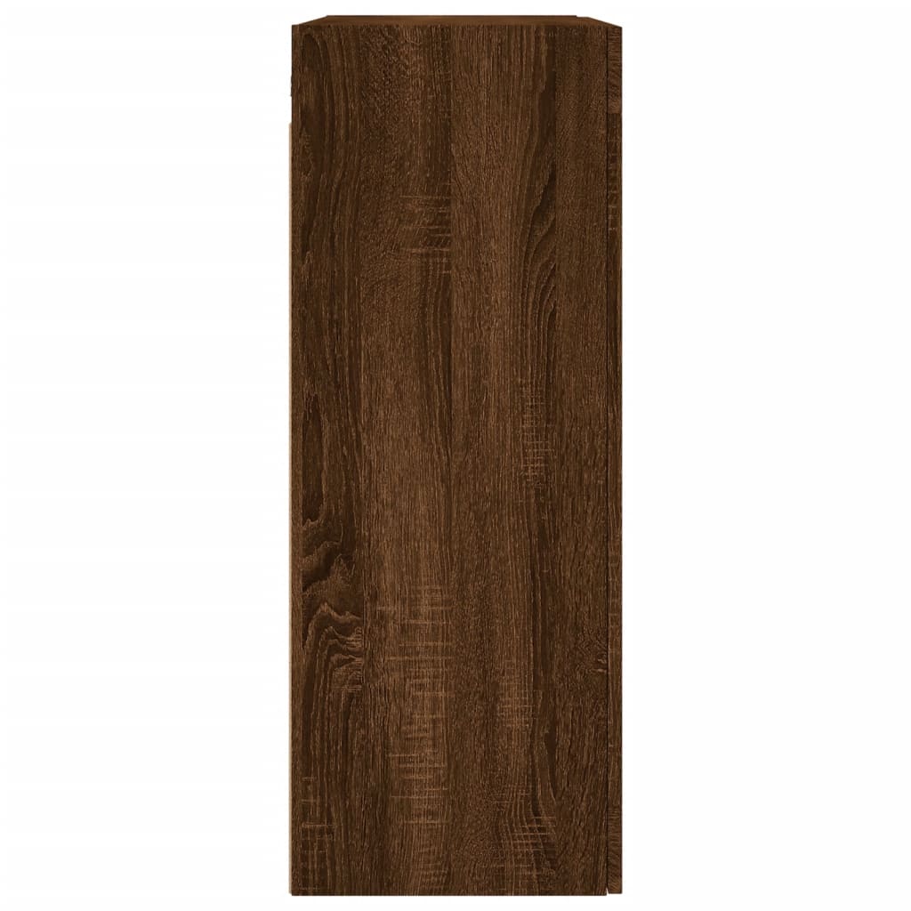 Image Armoires murales 2 pcs chêne marron bois d'ingénierie | Xios Store SNC vidaXL Xios Store SNC