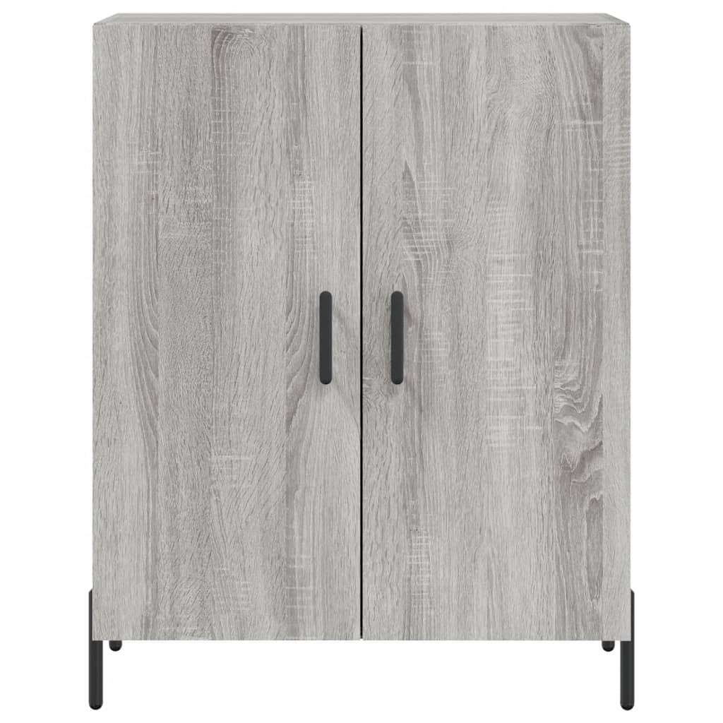 Image Buffet haut Sonoma gris 69,5x34x180 cm Bois d'ingénierie | Xios Store SNC vidaXL Xios Store SNC