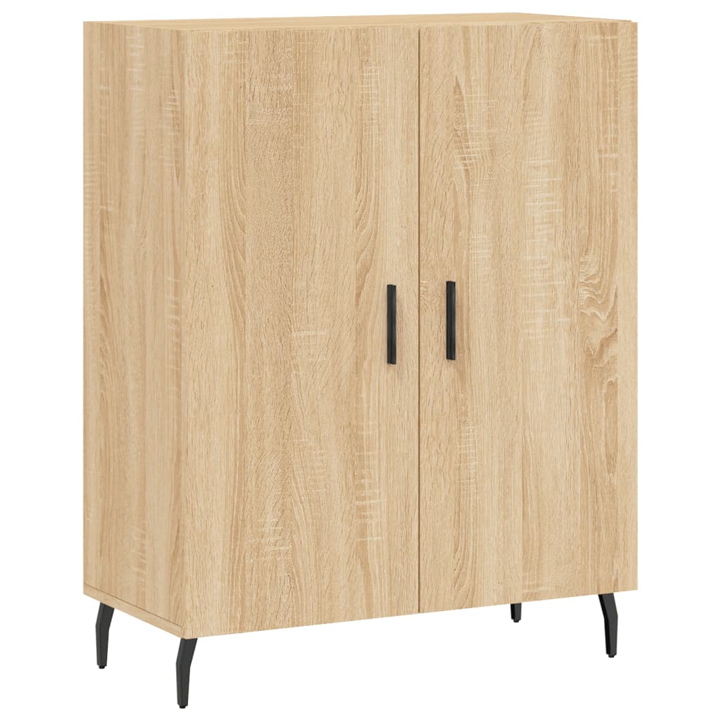 Image Buffet haut Chêne sonoma 69,5x34x180 cm Bois d'ingénierie | Xios Store SNC vidaXL Xios Store SNC