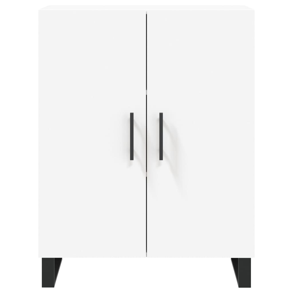 Image Buffet haut Blanc 69,5x34x180 cm Bois d'ingénierie | Xios Store SNC vidaXL Xios Store SNC