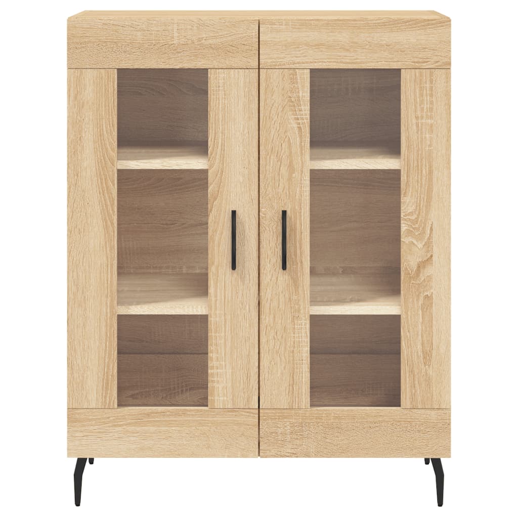 Image Buffet haut Chêne sonoma 69,5x34x180 cm Bois d'ingénierie | Xios Store SNC vidaXL Xios Store SNC