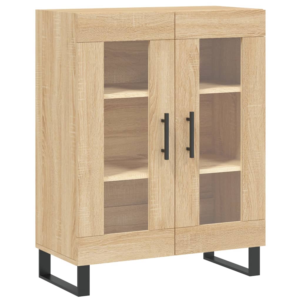 Image Buffet haut Chêne sonoma 69,5x34x180 cm Bois d'ingénierie | Xios Store SNC vidaXL Xios Store SNC