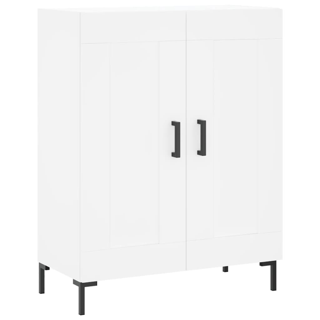 Image Buffet haut Blanc 69,5x34x180 cm Bois d'ingénierie | Xios Store SNC vidaXL Xios Store SNC