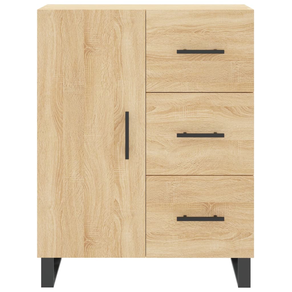 Image Buffet haut Chêne sonoma 69,5x34x180 cm Bois d'ingénierie | Xios Store SNC vidaXL Xios Store SNC