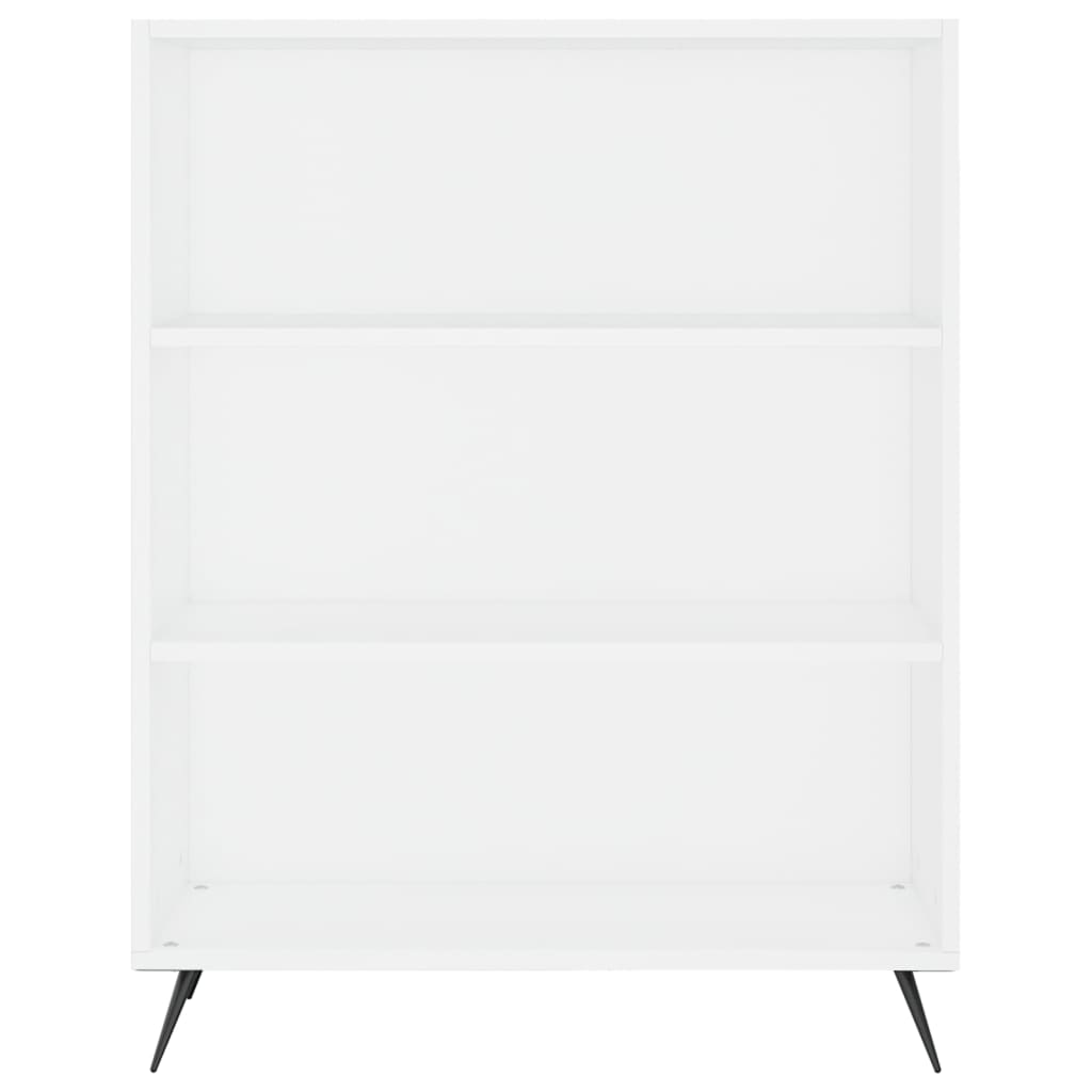 Image Buffet haut Blanc 69,5x34x180 cm Bois d'ingénierie | Xios Store SNC vidaXL Xios Store SNC