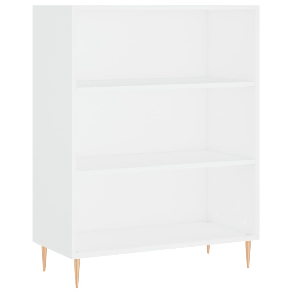 Image Buffet haut Blanc 69,5x34x180 cm Bois d'ingénierie | Xios Store SNC vidaXL Xios Store SNC