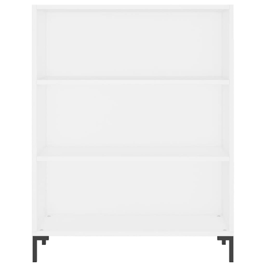 Image Buffet haut Blanc 69,5x34x180 cm Bois d'ingénierie | Xios Store SNC vidaXL Xios Store SNC