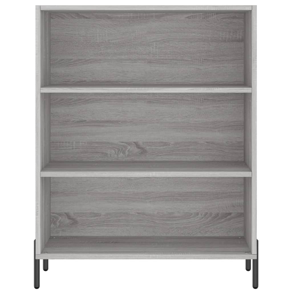 Image Buffet haut Sonoma gris 69,5x34x180 cm Bois d'ingénierie | Xios Store SNC vidaXL Xios Store SNC