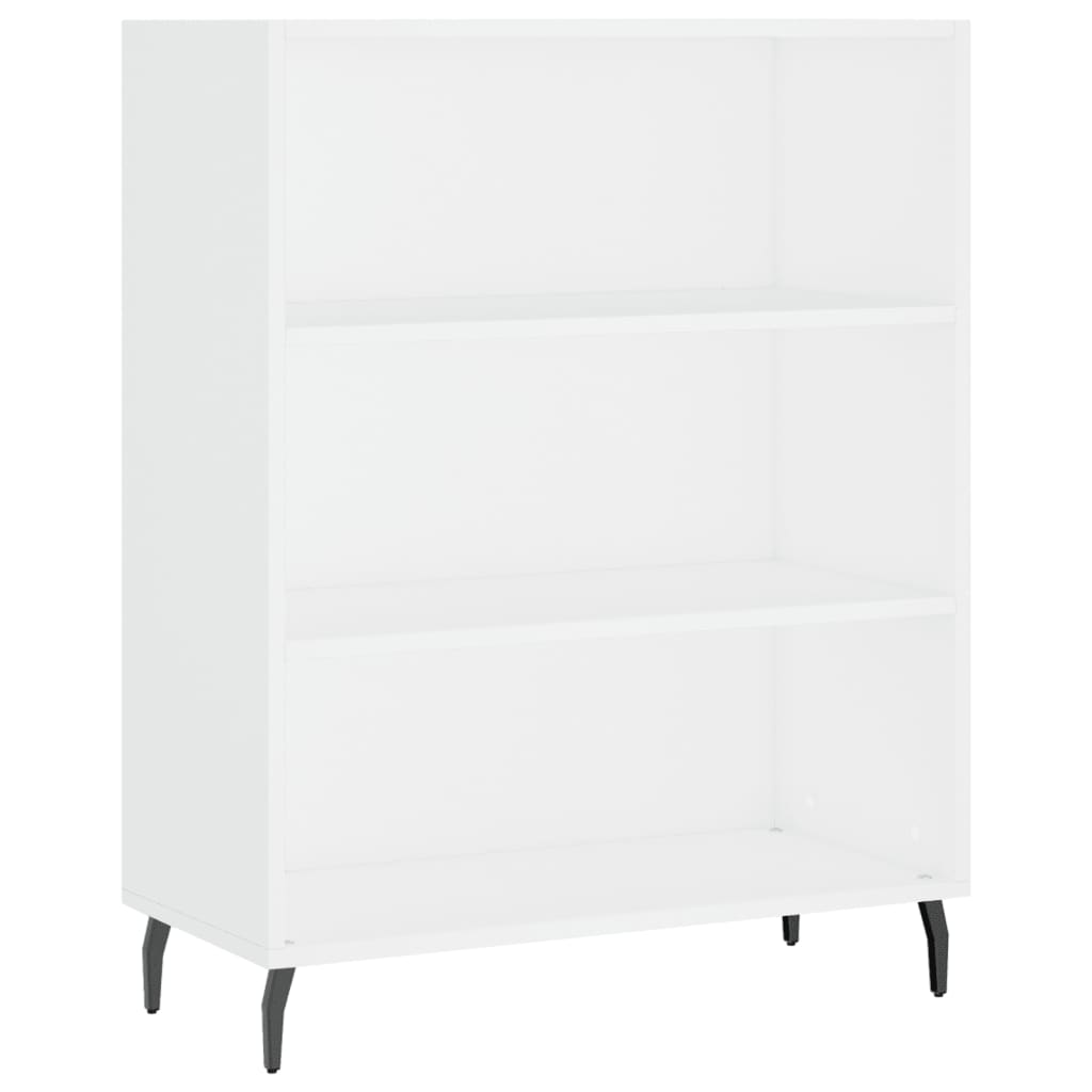 Image Buffet haut Blanc 69,5x34x180 cm Bois d'ingénierie | Xios Store SNC vidaXL Xios Store SNC