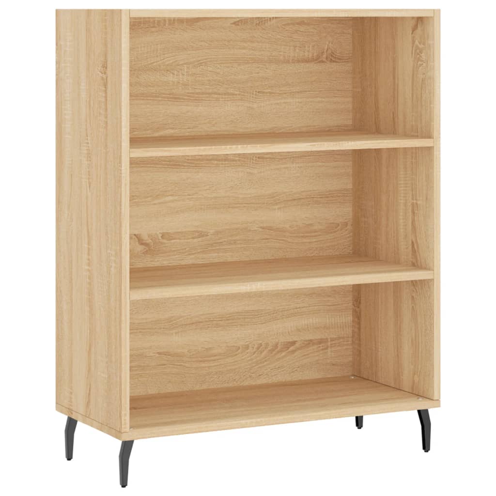 Image Buffet haut Chêne sonoma 69,5x34x180 cm Bois d'ingénierie | Xios Store SNC vidaXL Xios Store SNC