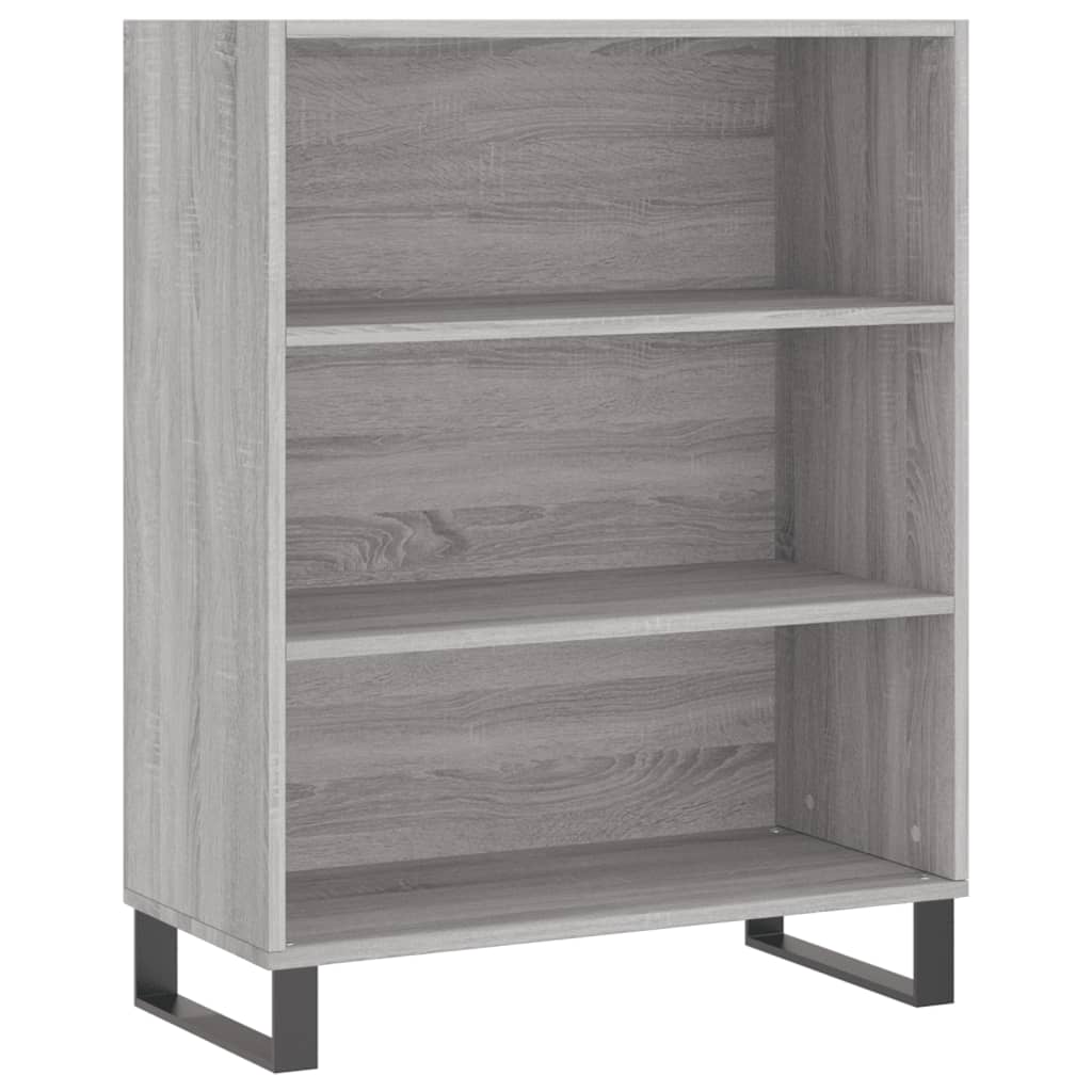 Image Buffet haut Sonoma gris 69,5x34x180 cm Bois d'ingénierie | Xios Store SNC vidaXL Xios Store SNC