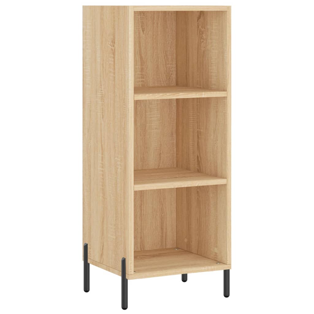 Image Buffet haut Chêne sonoma 34,5x34x180 cm Bois d'ingénierie | Xios Store SNC vidaXL Xios Store SNC