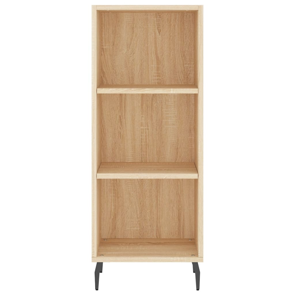 Image Buffet haut Chêne sonoma 34,5x34x180 cm Bois d'ingénierie | Xios Store SNC vidaXL Xios Store SNC