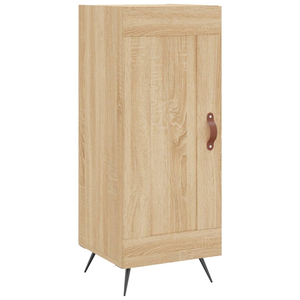 Image Buffet haut Chêne sonoma 34,5x34x180 cm Bois d'ingénierie | Xios Store SNC vidaXL Xios Store SNC