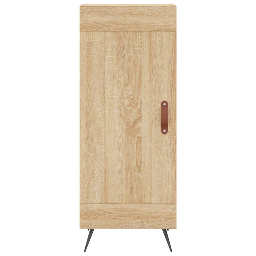 Image Buffet haut Chêne sonoma 34,5x34x180 cm Bois d'ingénierie | Xios Store SNC vidaXL Xios Store SNC