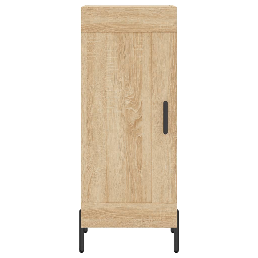 Image Buffet haut Chêne sonoma 34,5x34x180 cm Bois d'ingénierie | Xios Store SNC vidaXL Xios Store SNC