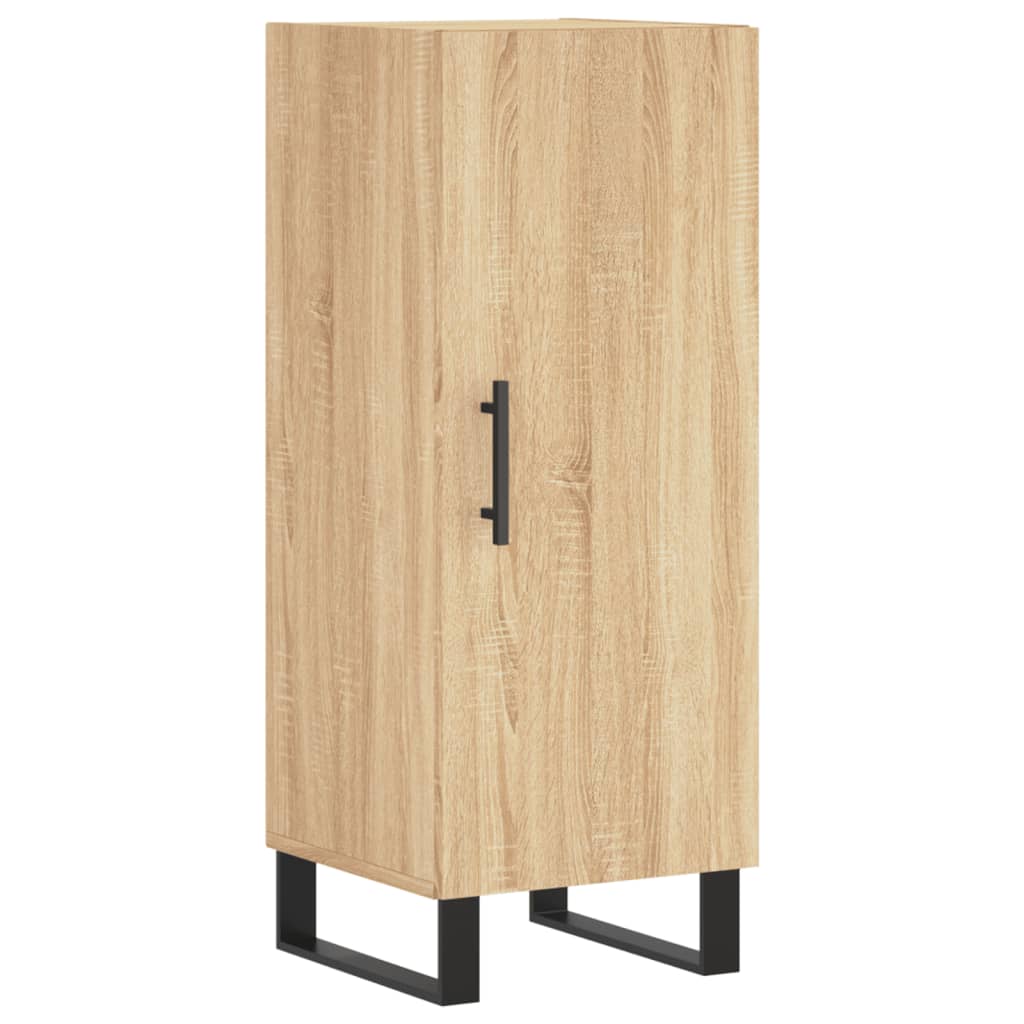 Image Buffet haut Chêne sonoma 34,5x34x180 cm Bois d'ingénierie | Xios Store SNC vidaXL Xios Store SNC