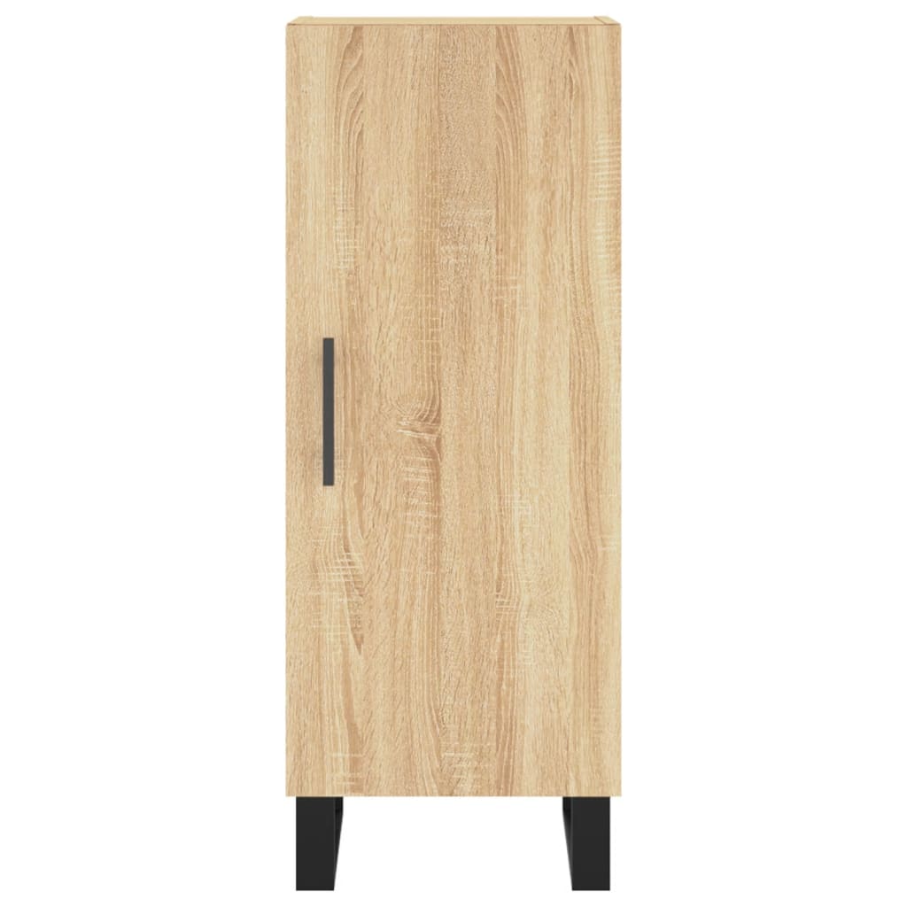 Image Buffet haut Chêne sonoma 34,5x34x180 cm Bois d'ingénierie | Xios Store SNC vidaXL Xios Store SNC