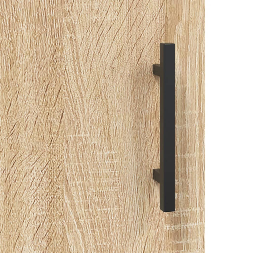 Image Buffet haut Chêne sonoma 34,5x34x180 cm Bois d'ingénierie | Xios Store SNC vidaXL Xios Store SNC