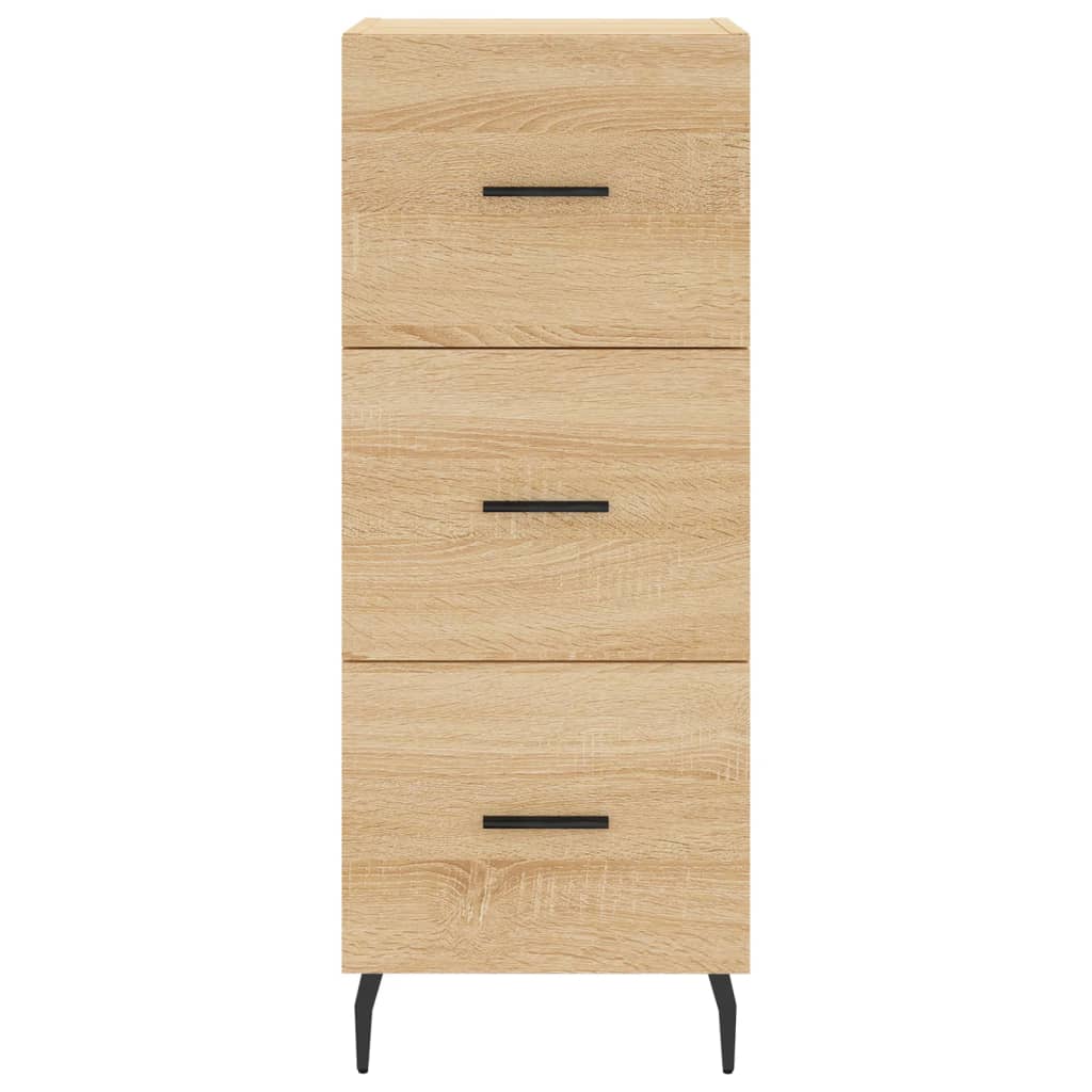 Image Buffet haut Chêne sonoma 34,5x34x180 cm Bois d'ingénierie | Xios Store SNC vidaXL Xios Store SNC