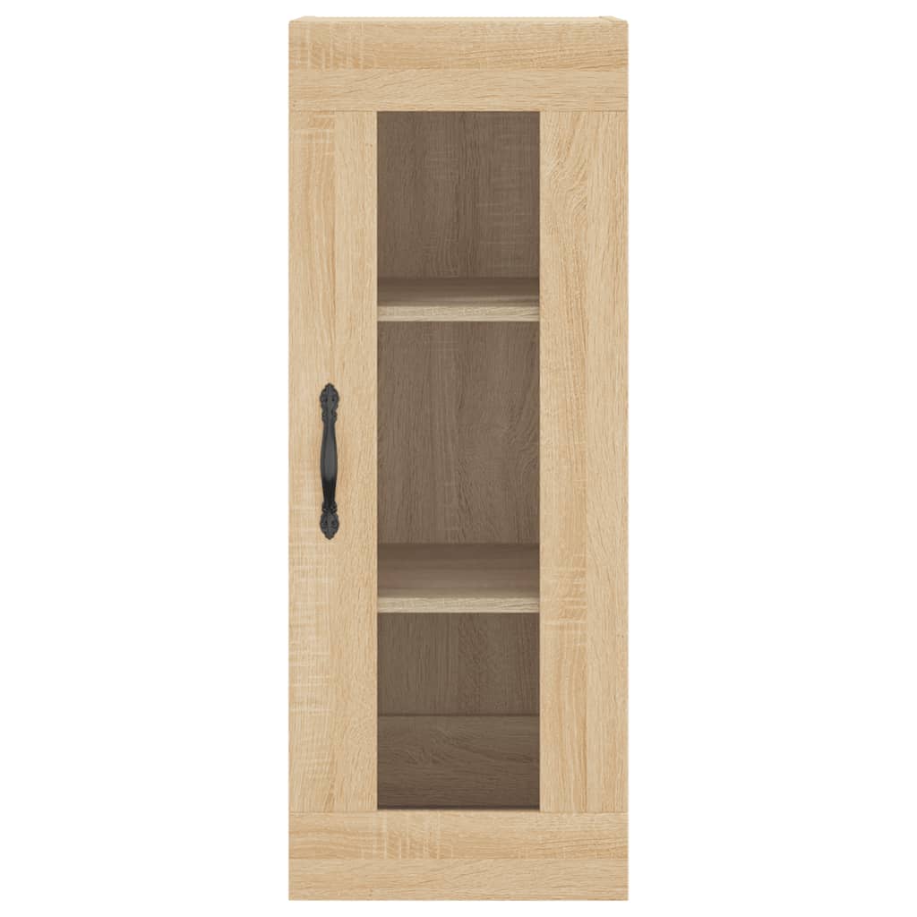 Image Buffet haut Chêne sonoma 34,5x34x180 cm Bois d'ingénierie | Xios Store SNC vidaXL Xios Store SNC