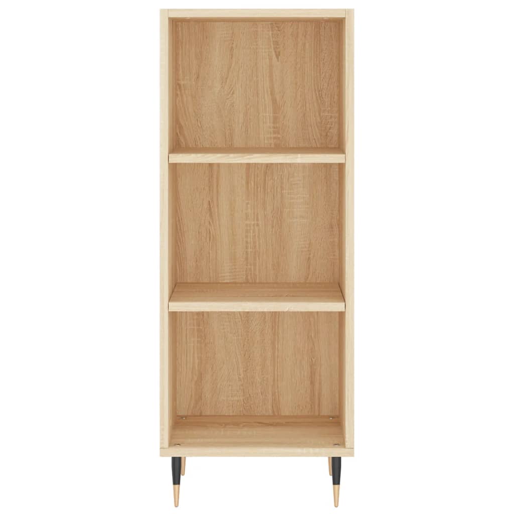 Image Buffet haut Chêne sonoma 34,5x34x180 cm Bois d'ingénierie | Xios Store SNC vidaXL Xios Store SNC