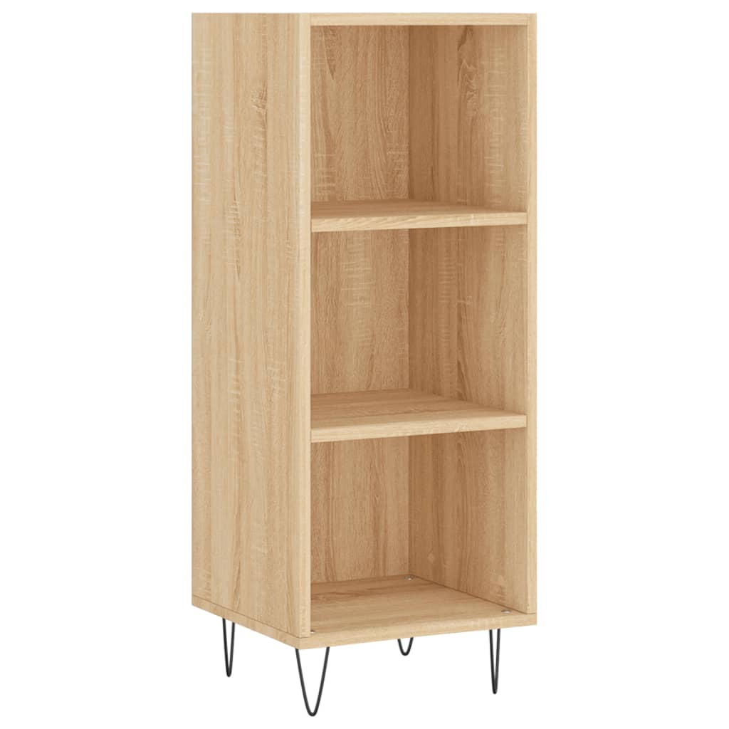 Image Buffet haut Chêne sonoma 34,5x34x180 cm Bois d'ingénierie | Xios Store SNC vidaXL Xios Store SNC