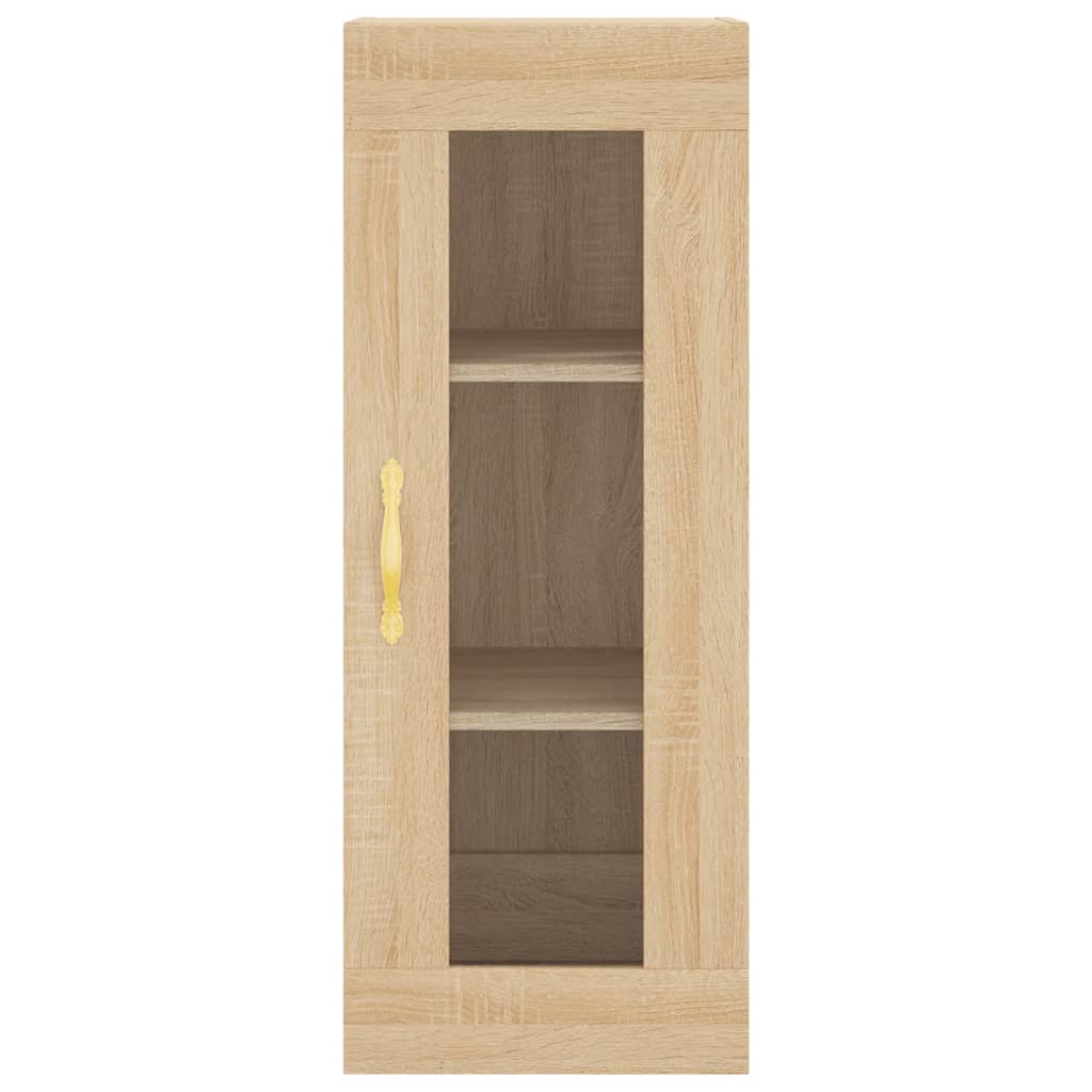 Image Buffet haut Chêne sonoma 34,5x34x180 cm Bois d'ingénierie | Xios Store SNC vidaXL Xios Store SNC