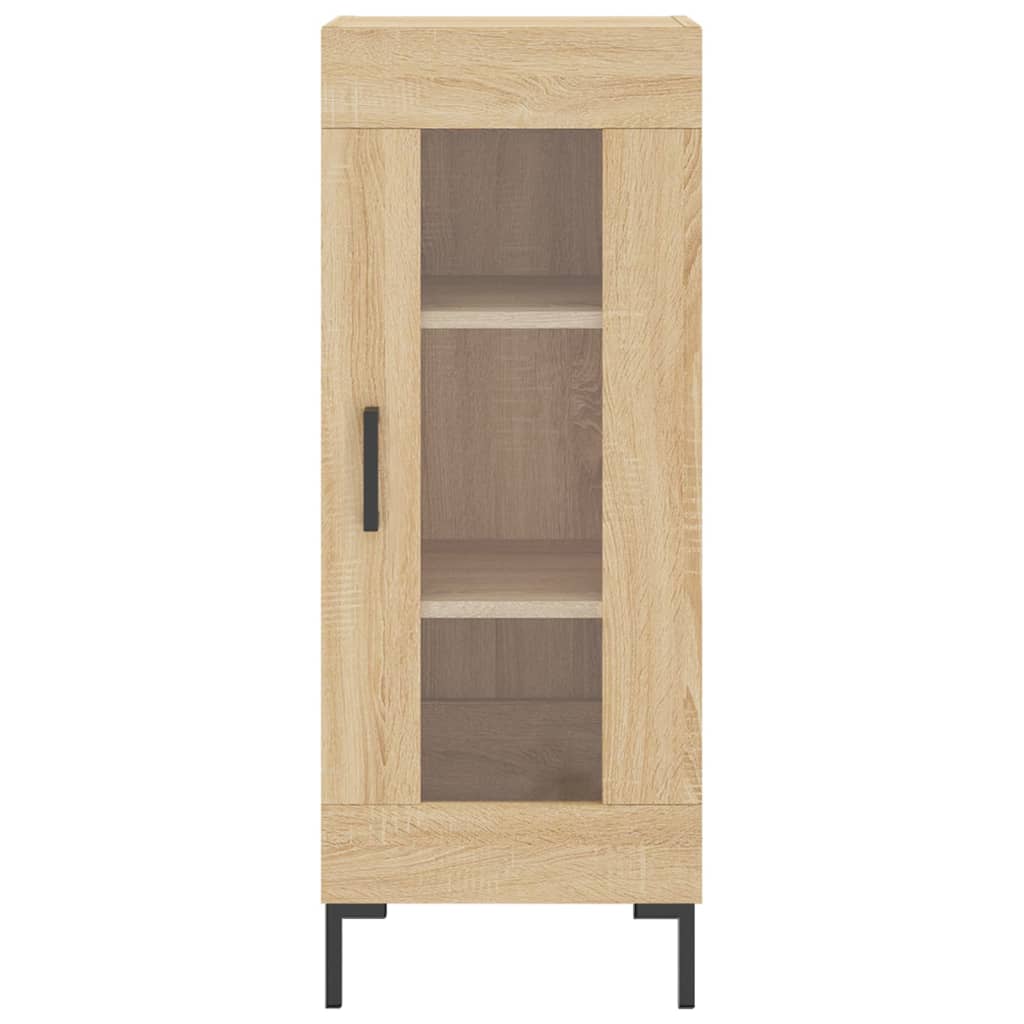 Image Buffet haut Chêne sonoma 34,5x34x180 cm Bois d'ingénierie | Xios Store SNC vidaXL Xios Store SNC