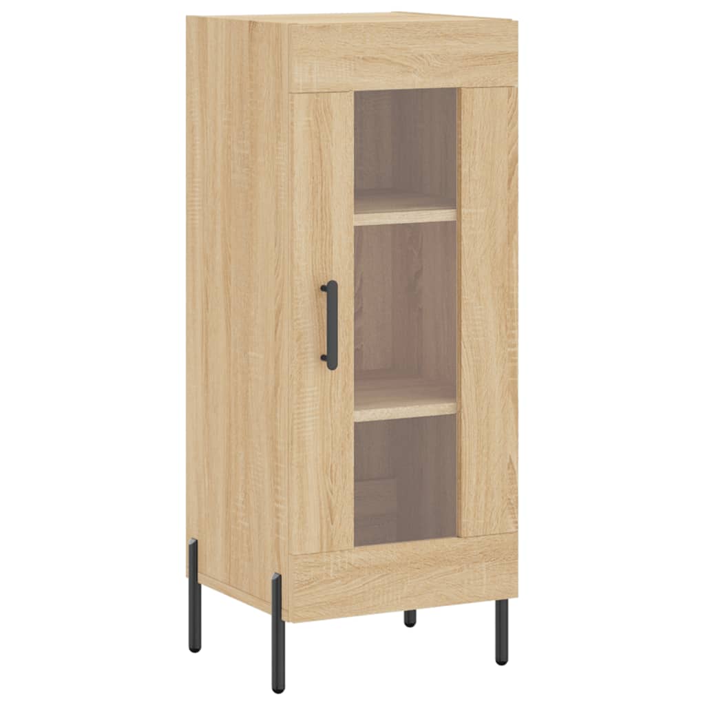 Image Buffet haut Chêne sonoma 34,5x34x180 cm Bois d'ingénierie | Xios Store SNC vidaXL Xios Store SNC