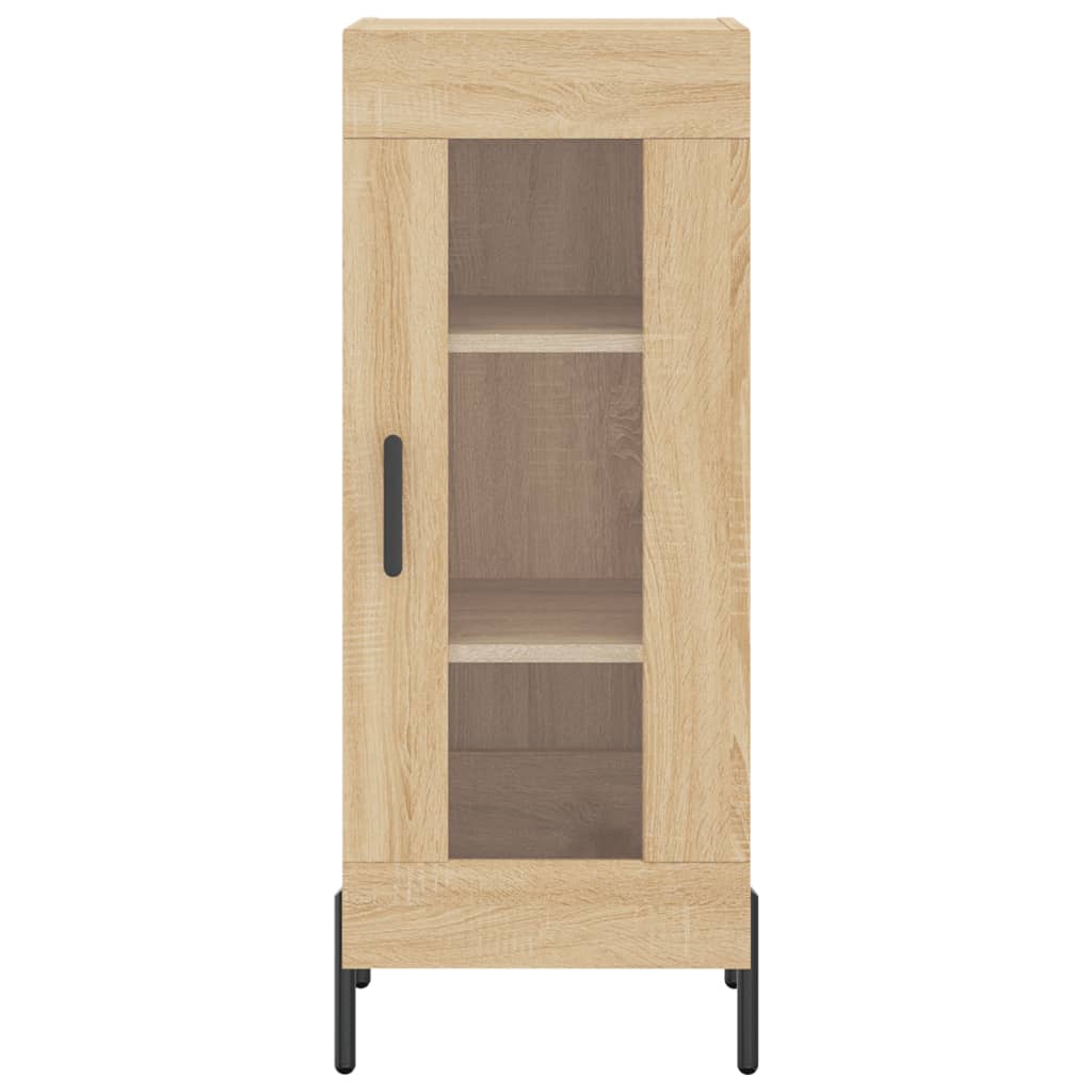 Image Buffet haut Chêne sonoma 34,5x34x180 cm Bois d'ingénierie | Xios Store SNC vidaXL Xios Store SNC