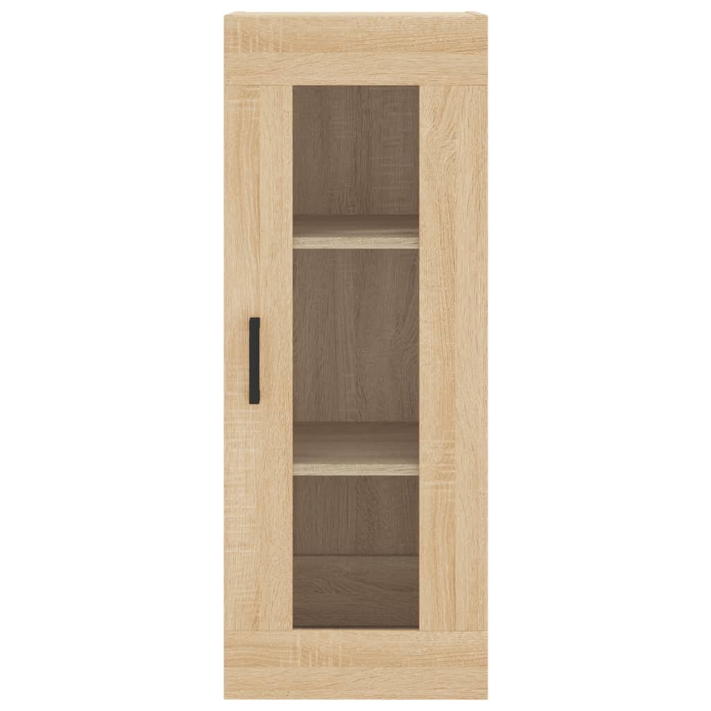 Image Buffet haut Chêne sonoma 34,5x34x180 cm Bois d'ingénierie | Xios Store SNC vidaXL Xios Store SNC