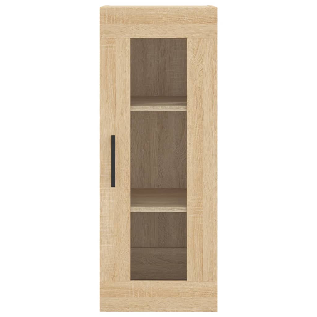 Image Buffet haut Chêne sonoma 34,5x34x180 cm Bois d'ingénierie | Xios Store SNC vidaXL Xios Store SNC