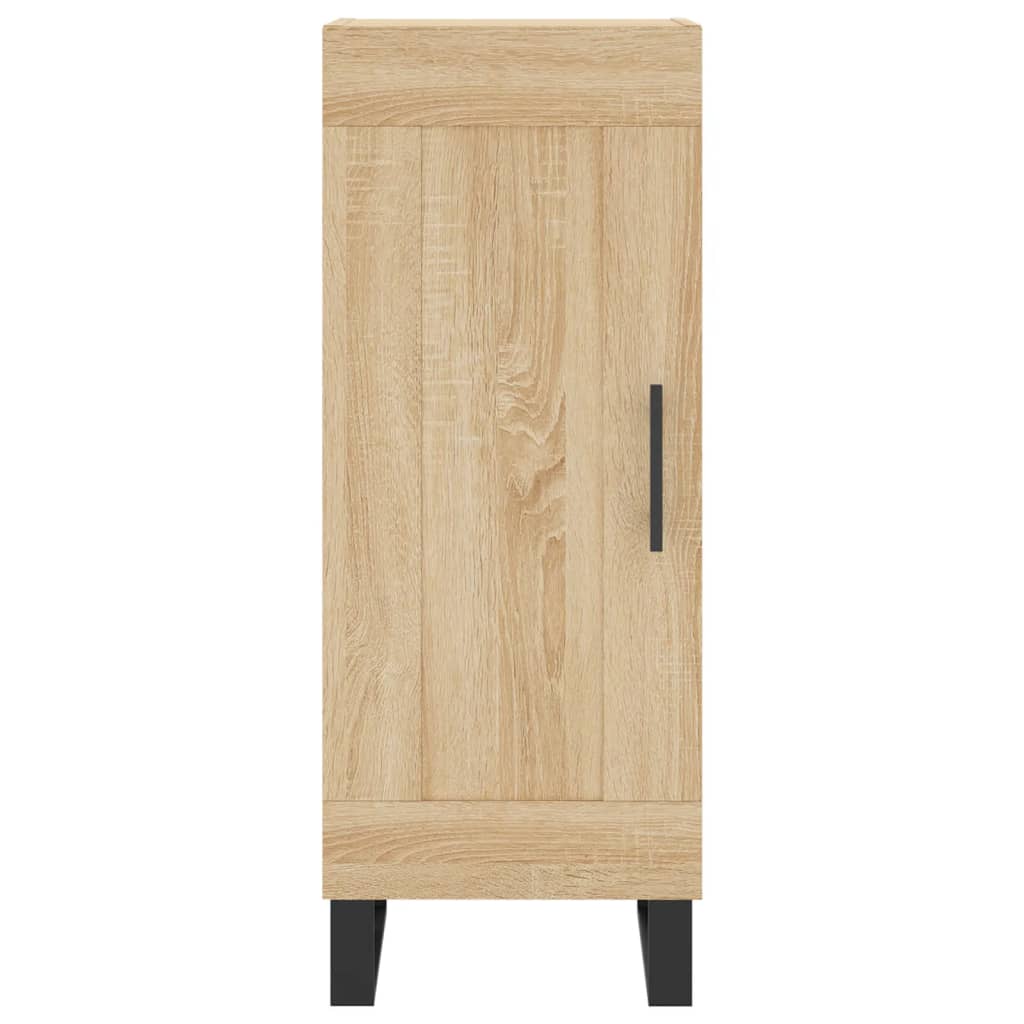 Image Buffet haut Chêne sonoma 34,5x34x180 cm Bois d'ingénierie | Xios Store SNC vidaXL Xios Store SNC