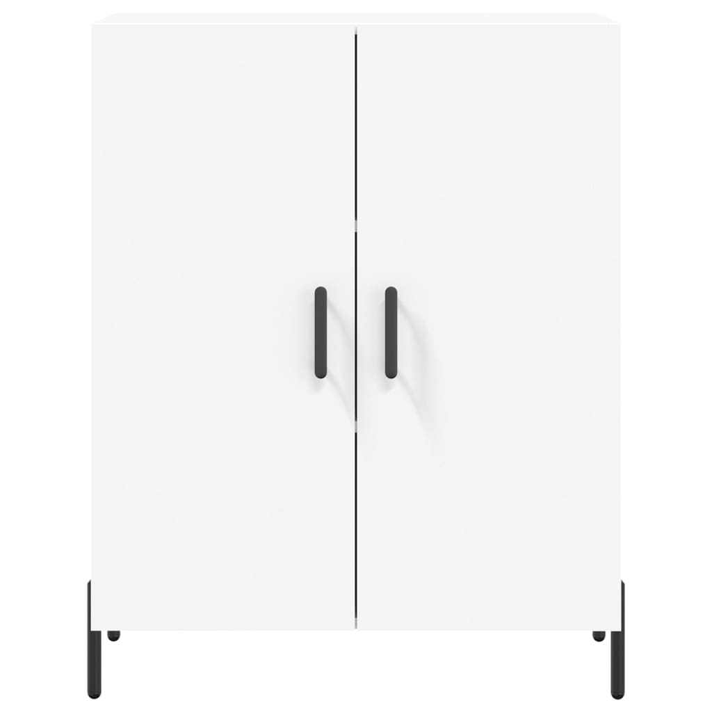 Image Buffet haut Blanc 69,5x34x180 cm Bois d'ingénierie | Xios Store SNC vidaXL Xios Store SNC