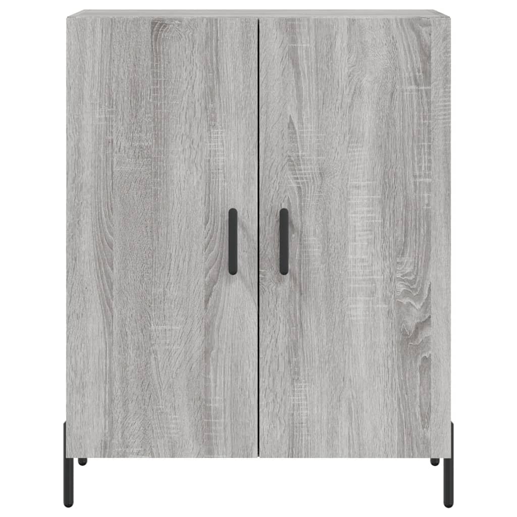 Image Buffet haut Sonoma gris 69,5x34x180 cm Bois d'ingénierie | Xios Store SNC vidaXL Xios Store SNC