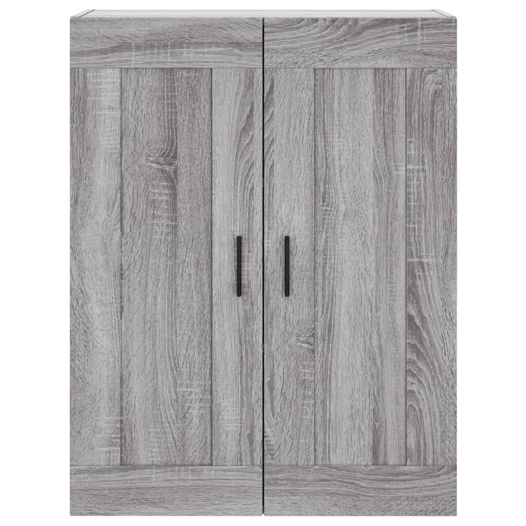 Image Buffet haut Sonoma gris 69,5x34x180 cm Bois d'ingénierie | Xios Store SNC vidaXL Xios Store SNC