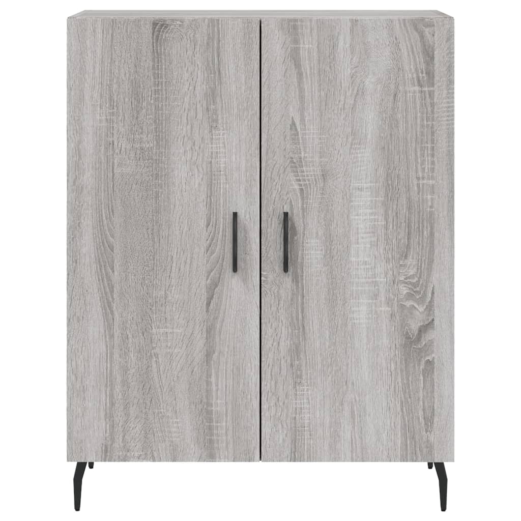 Image Buffet haut Sonoma gris 69,5x34x180 cm Bois d'ingénierie | Xios Store SNC vidaXL Xios Store SNC