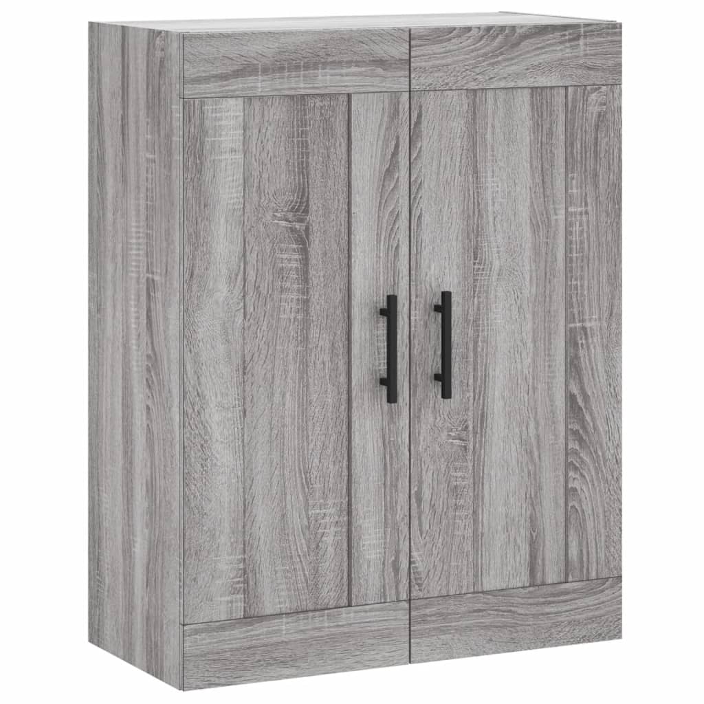 Image Buffet haut Sonoma gris 69,5x34x180 cm Bois d'ingénierie | Xios Store SNC vidaXL Xios Store SNC