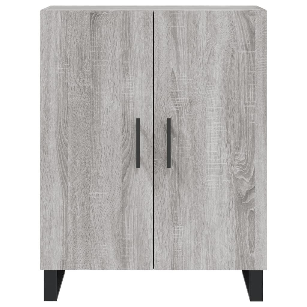 Image Buffet haut Sonoma gris 69,5x34x180 cm Bois d'ingénierie | Xios Store SNC vidaXL Xios Store SNC