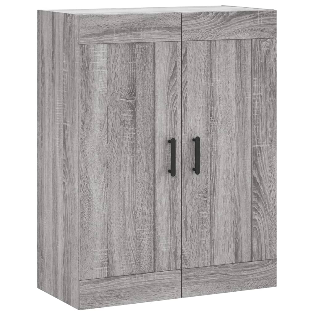 Image Buffet haut Sonoma gris 69,5x34x180 cm Bois d'ingénierie | Xios Store SNC vidaXL Xios Store SNC