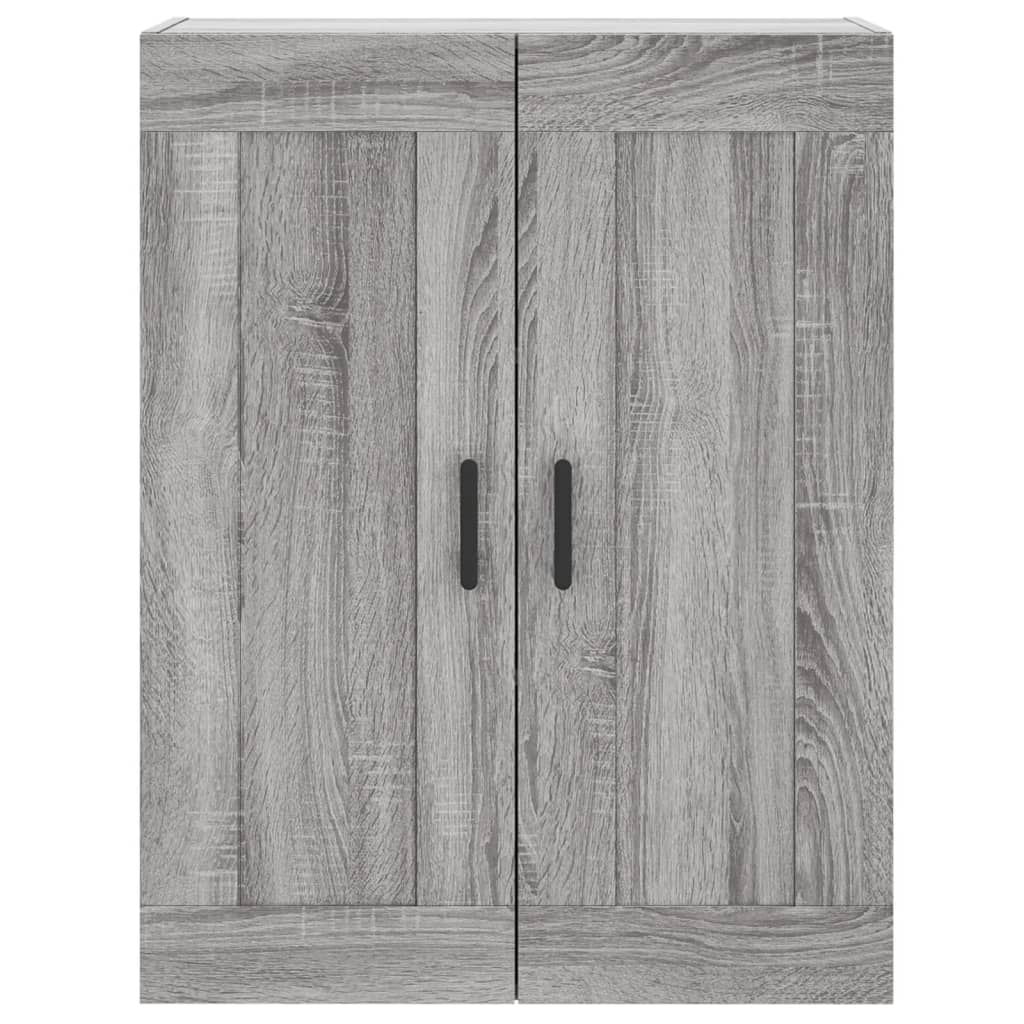 Image Buffet haut Sonoma gris 69,5x34x180 cm Bois d'ingénierie | Xios Store SNC vidaXL Xios Store SNC