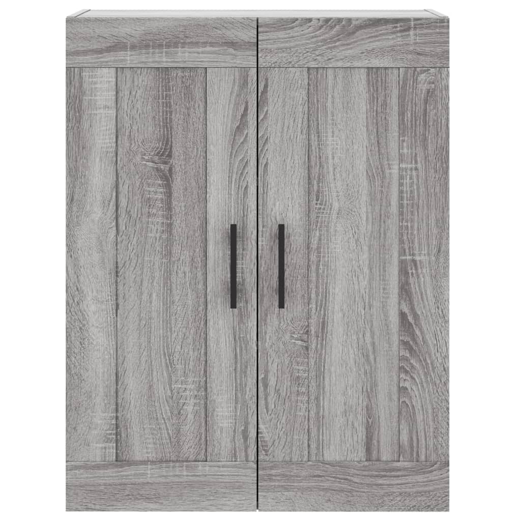 Image Buffet haut Sonoma gris 69,5x34x180 cm Bois d'ingénierie | Xios Store SNC vidaXL Xios Store SNC