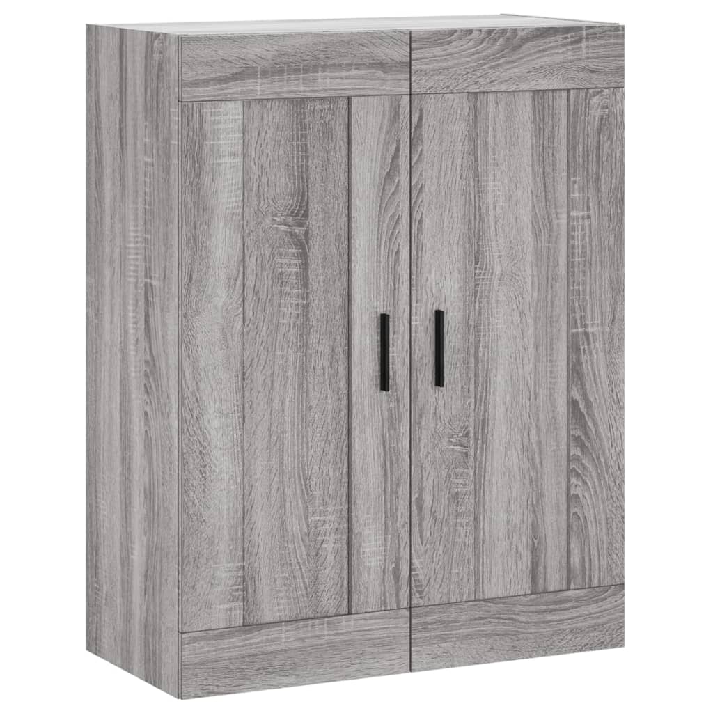 Image Buffet haut Sonoma gris 69,5x34x180 cm Bois d'ingénierie | Xios Store SNC vidaXL Xios Store SNC