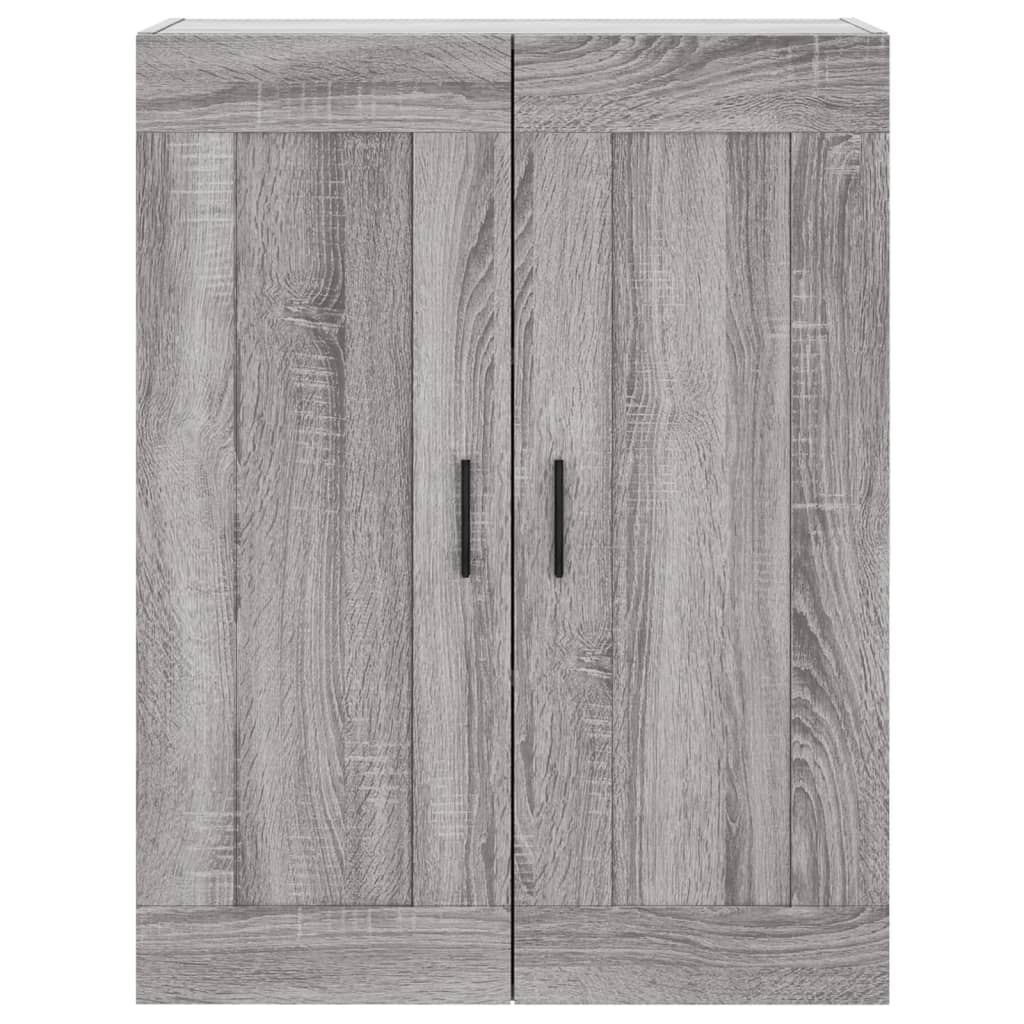 Image Buffet haut Sonoma gris 69,5x34x180 cm Bois d'ingénierie | Xios Store SNC vidaXL Xios Store SNC