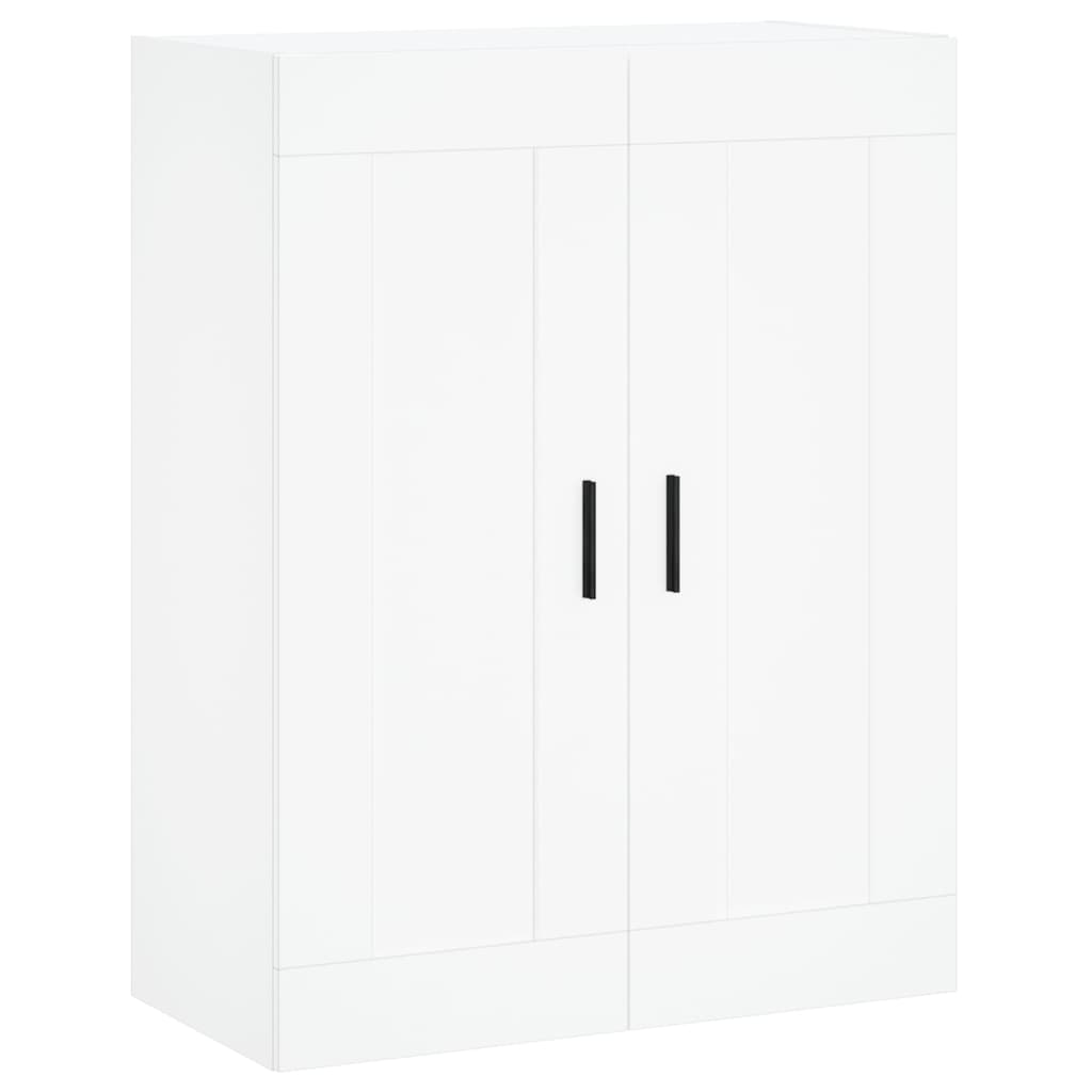 Image Buffet haut Blanc 69,5x34x180 cm Bois d'ingénierie | Xios Store SNC vidaXL Xios Store SNC